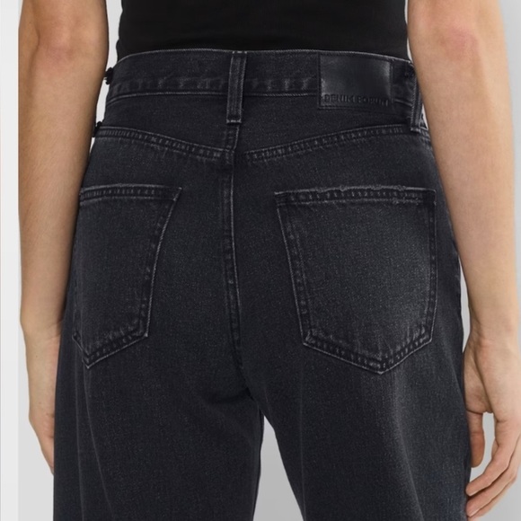 Aritzia Denim Forum The '90s Marlo High Rise Loose Jean Washed Black Size 30 - Picture 5 of 15